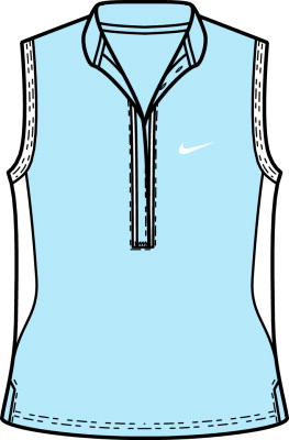 Nike Women's Pique Polo Sleeveless (rrp �20)