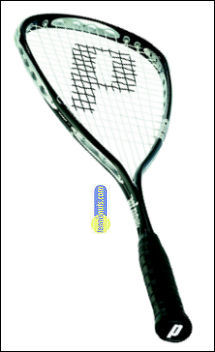 Prince O3 Silver Squash Racket (rrp �150)