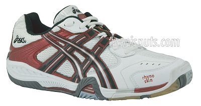 Asics Gel Blade Indoor Trainers White/Red (rrp �64.99)