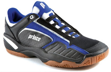 Prince NFS IV Indoor Squash Shoes Black/Blue (rrp �55)