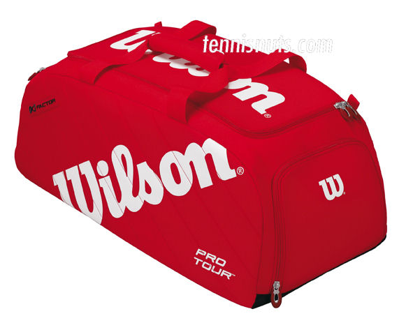 Wilson [K] Tour Duffle Bag Red