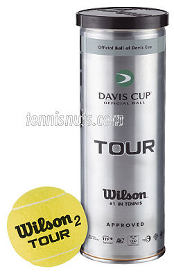 Wilson Tour Tennis Balls (3 Ball Can)