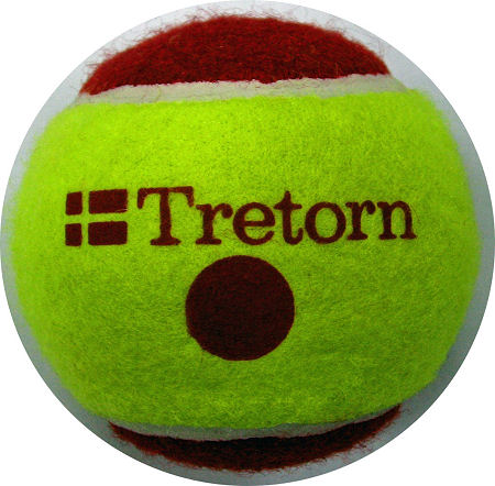 Tretorn oversize RED low compression balls