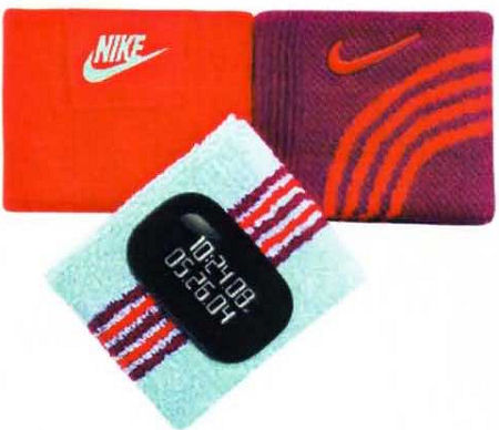 Nike Cuff Watch Purple/Light Blue/Orange