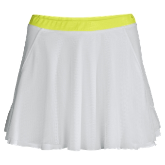 Nike Women's Serena Skirt White/Lime Green (rrp �35)