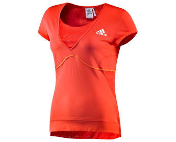Adidas girls comp Tee red 07