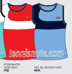 Ellesse Salvador Vest red/white/new navy