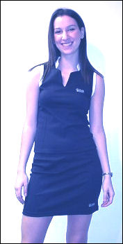 Gijima collar top Navy (rrp=�30)