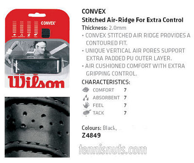 Wilson Convex grips