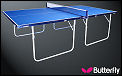Butterfly Compact Indoor Table Tennis Table SET - Blue