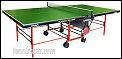 Butterfly Indoor Playback Rollaway Table Tennis Table SET - Green