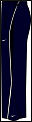 Nike Mens Soft Nylon Pant Navy/White