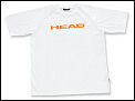Head Mens Badminton T-Shirt White