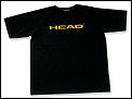 Head Mens Badminton T-Shirt Black