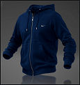 Nike Mens FZ Hoody Navy (rrp �34.99)