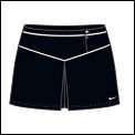 Nike Women's Control Skort Black (rrp �28)