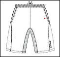 Babolat Boys Performance XLong Shorts White