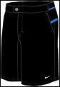 Nike Mens Dri-Fit Control Shorts 01/08 Black