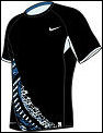 Nike Mens Dri-Fit Power Crew 01/08 Black/Blue