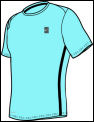 Nike Mens Dri-Fit Precision Top 04/08 Vivid Blue/Black