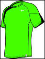 Nike Mens Dri-Fit Attacker Top 04/08 Green