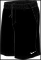 Nike Mens Dri-Fit Airflow Shorts 04/08 Black/White