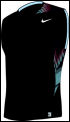 Nike Mens Dri-Fit Sublimated Sleeveless 04/08 Dark/Navy/Vivid Blue