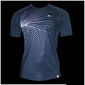 Nike Mens Dri-Fit Motion Top Dark Navy/ Lilac