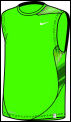 Nike Boys Tennis Player Sleeveless 04/08 Green/Olive Khaki