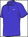 Nike Mens Dri Fit London Polo Concord (purple) (rrp �35)