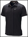 Nike Mens NS React Cool Manhattan Polo Black/White
