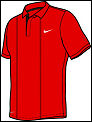 Nike Mens NS React Cool Manhattan Polo Red