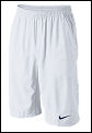 Nike Mens Dri-fit Longer Length Shorts White