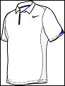 Nike Mens Dri-Fit Velocity Polo White