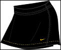 Nike Girls' Power Skirt Black