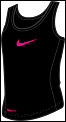 Nike Girls' Sport Sleeveless Top Black