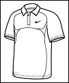 Nike Boys' Tennis Classic Polo  White/Black