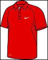 Nike Boys' Tennis Wimbledon Polo Comred/White