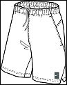 Nike Boys Tennis Shorts 08 White
