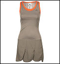 Adidas womens Edge Dress 08 - brown/orange
