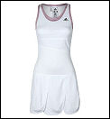 Adidas womens Edge Dress 08 - white
