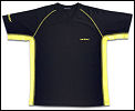 Carlton Mens Aeroflow Training Shirt Black (rrp �20)