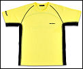 Carlton Mens Aeroflow Training Shirt Yellow (rrp �20)