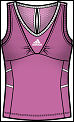 Adidas Women's Comp Top Pink