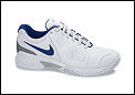 Nike Mens Air Zoom Vapor V TD White/Royal Blue Tennis Shoes