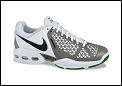 Nike Mens Air Max Breathe Cage II 04/08 White/Grey Tennis Shoes