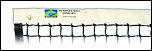 Edwards Championship Black 33' Long Singles Tennis Net