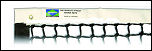 Edwards Matchplay Black 2.5mm Double Top Tennis Net