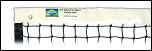 Edwards Matchplay Green 2.5mm Twisted Poly Tennis Net
