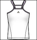 Adidas Women's Edge Tank 06/08 White